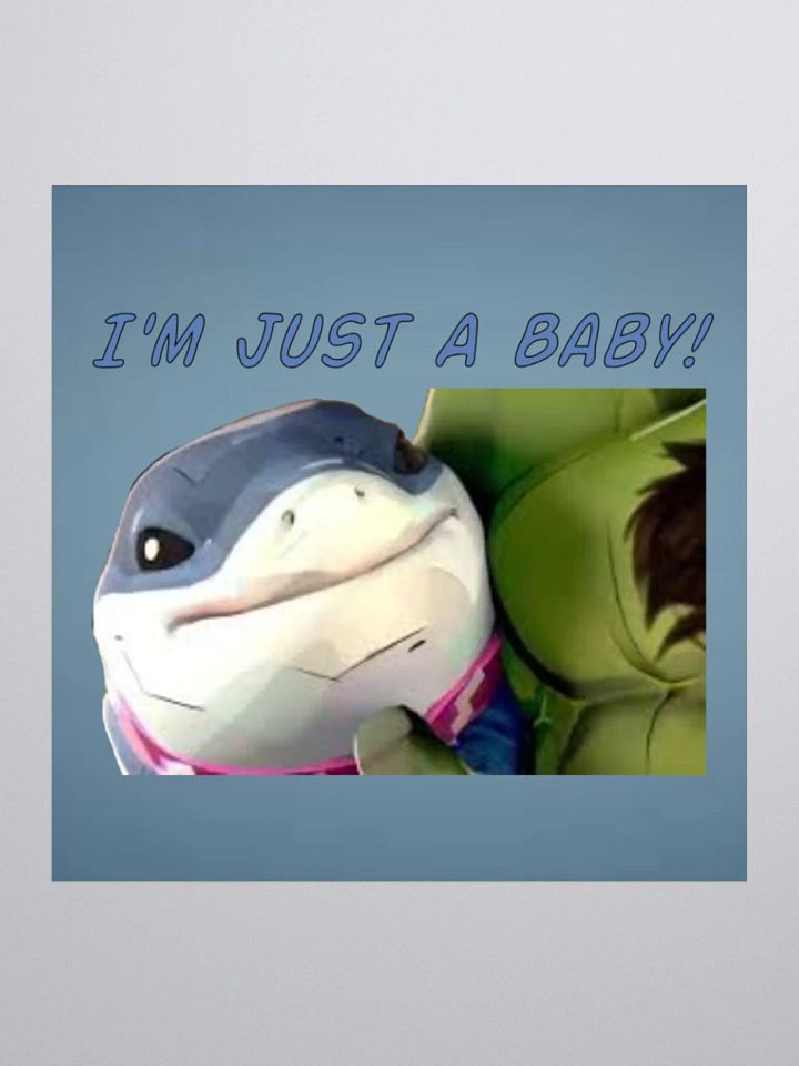 Jeff Just a Baby Rivals KissCut Sticker product image (2)