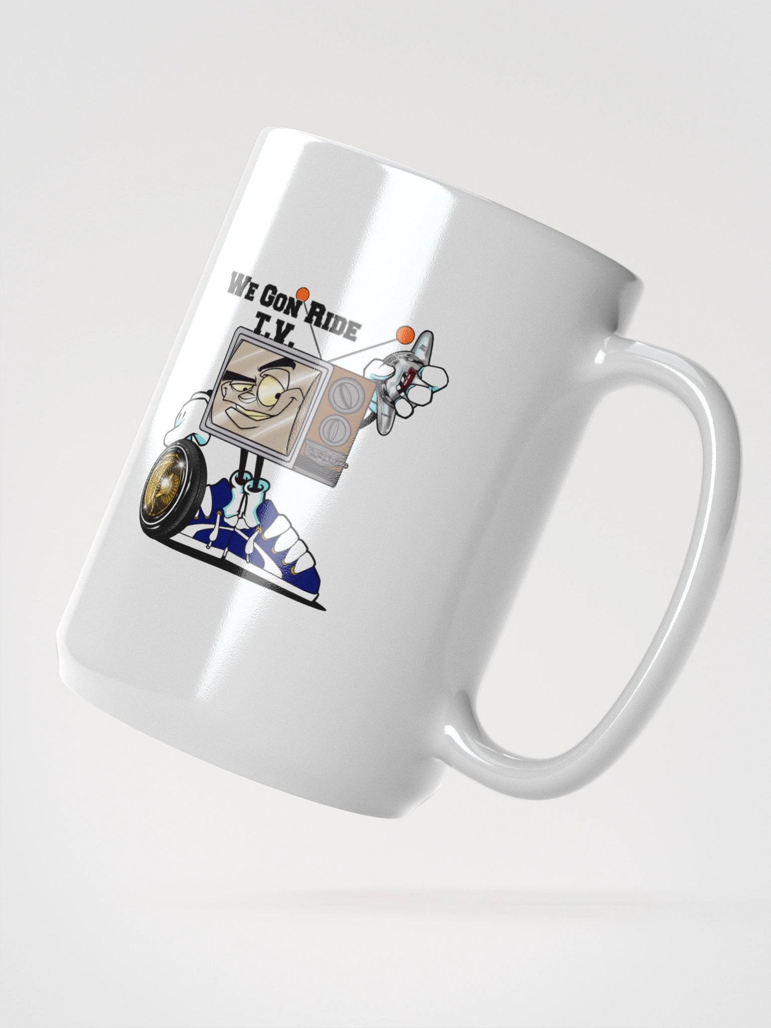 Mischievous We Gon' Ride TV Mug product image (3)
