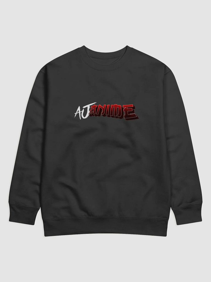 ANIME Bold Red Gradient Logo Sweatshirt product image (1)