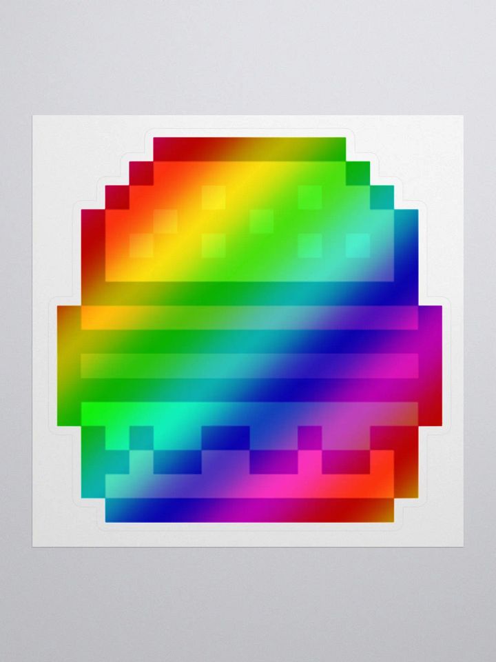 Rainbow Bun Sticker product image (1)