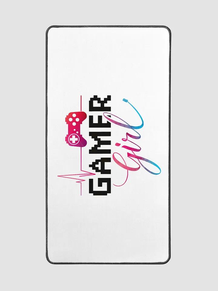 Heartbeat Gamer Girl Desk Mat product image (2)