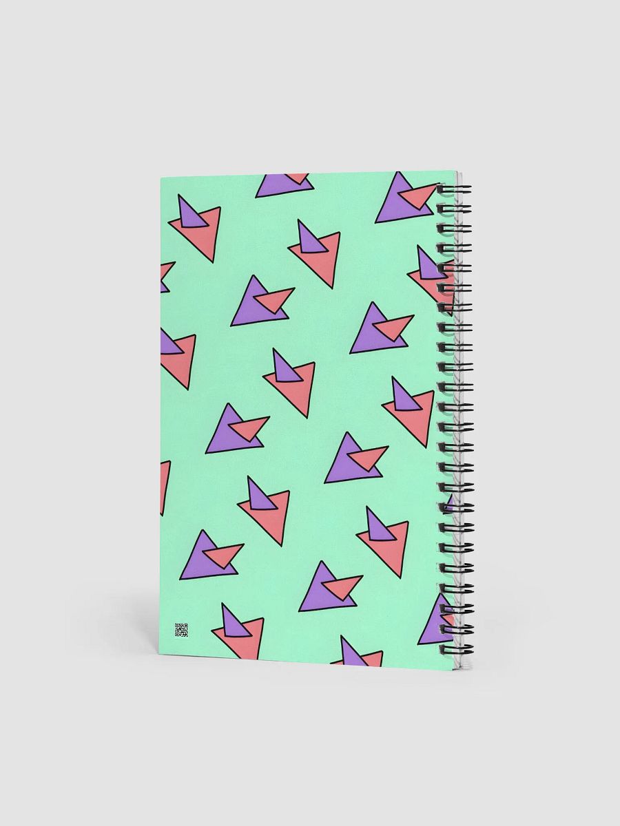 Modern Memphis Note Book - Green product image (2)
