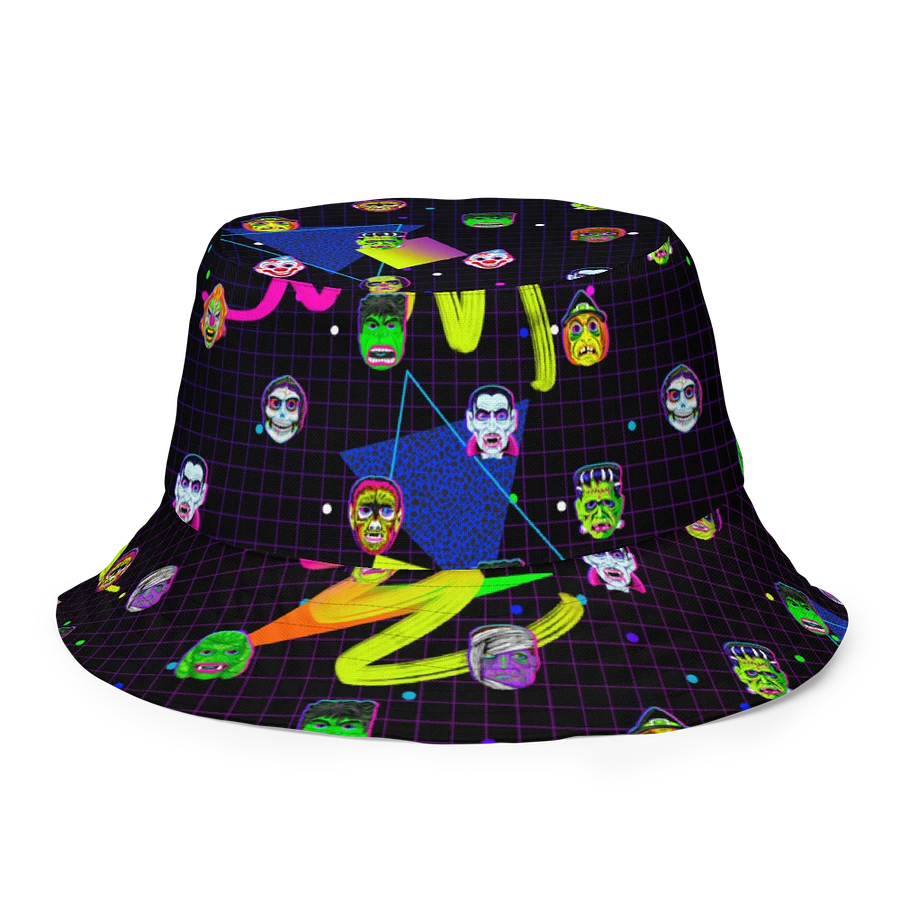 Horror icons Bucket Hat product image (32)