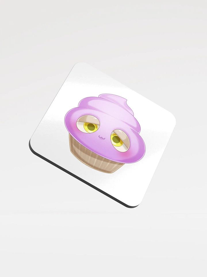 Plum the Muffin Cork Coaster product image (1)