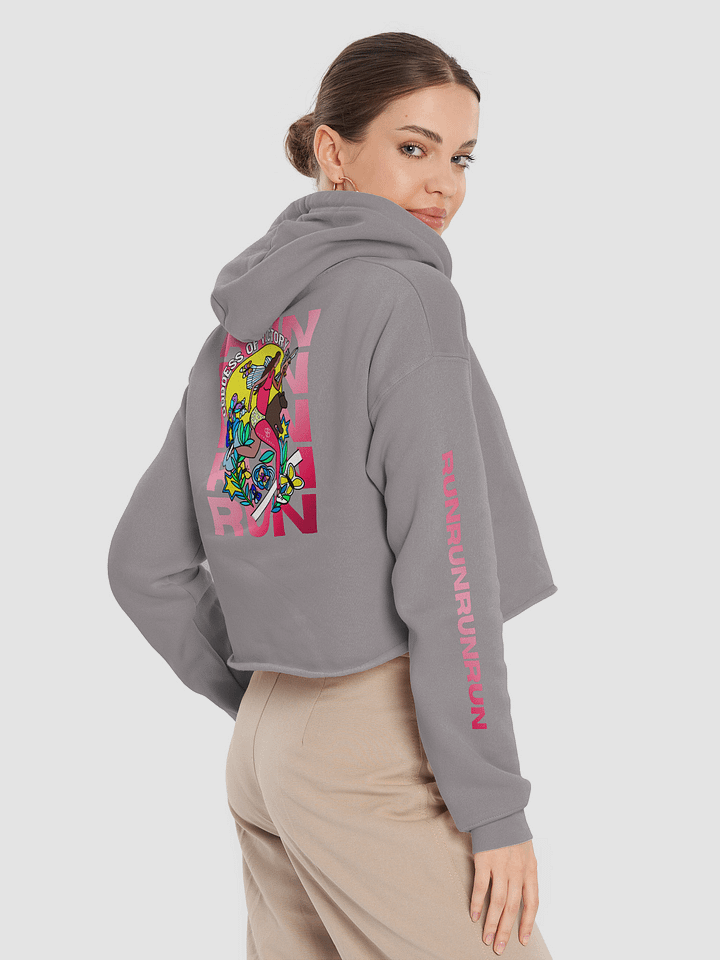 Goddess of Victory Crop Hoodie - Pink Power Edition product image (13)