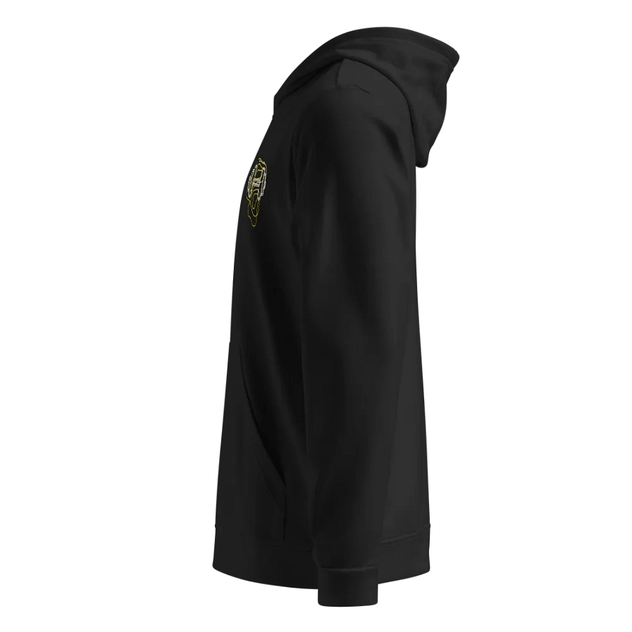 Abstract WorkOut Fleece Hoodie product image (6)