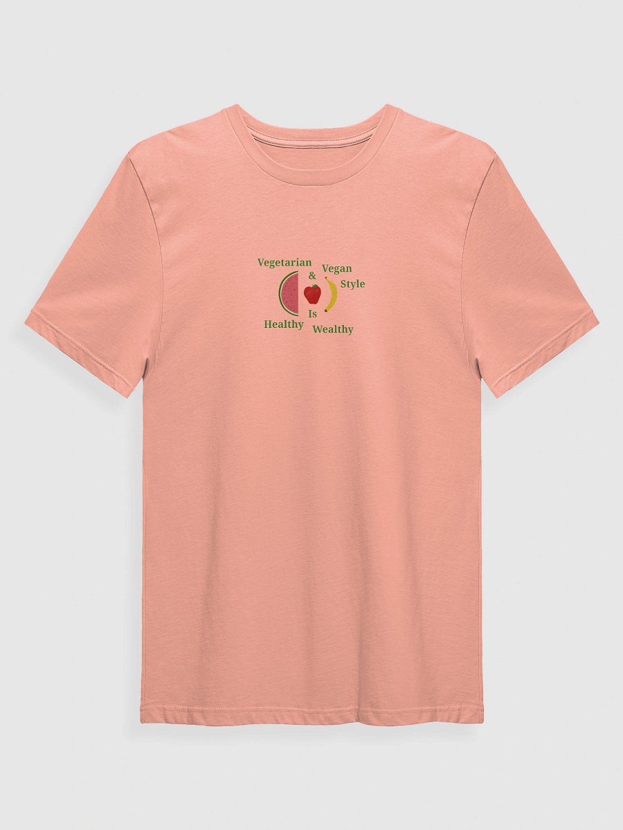 Healthy Wealthy Vegan T-Shirt product image (1)