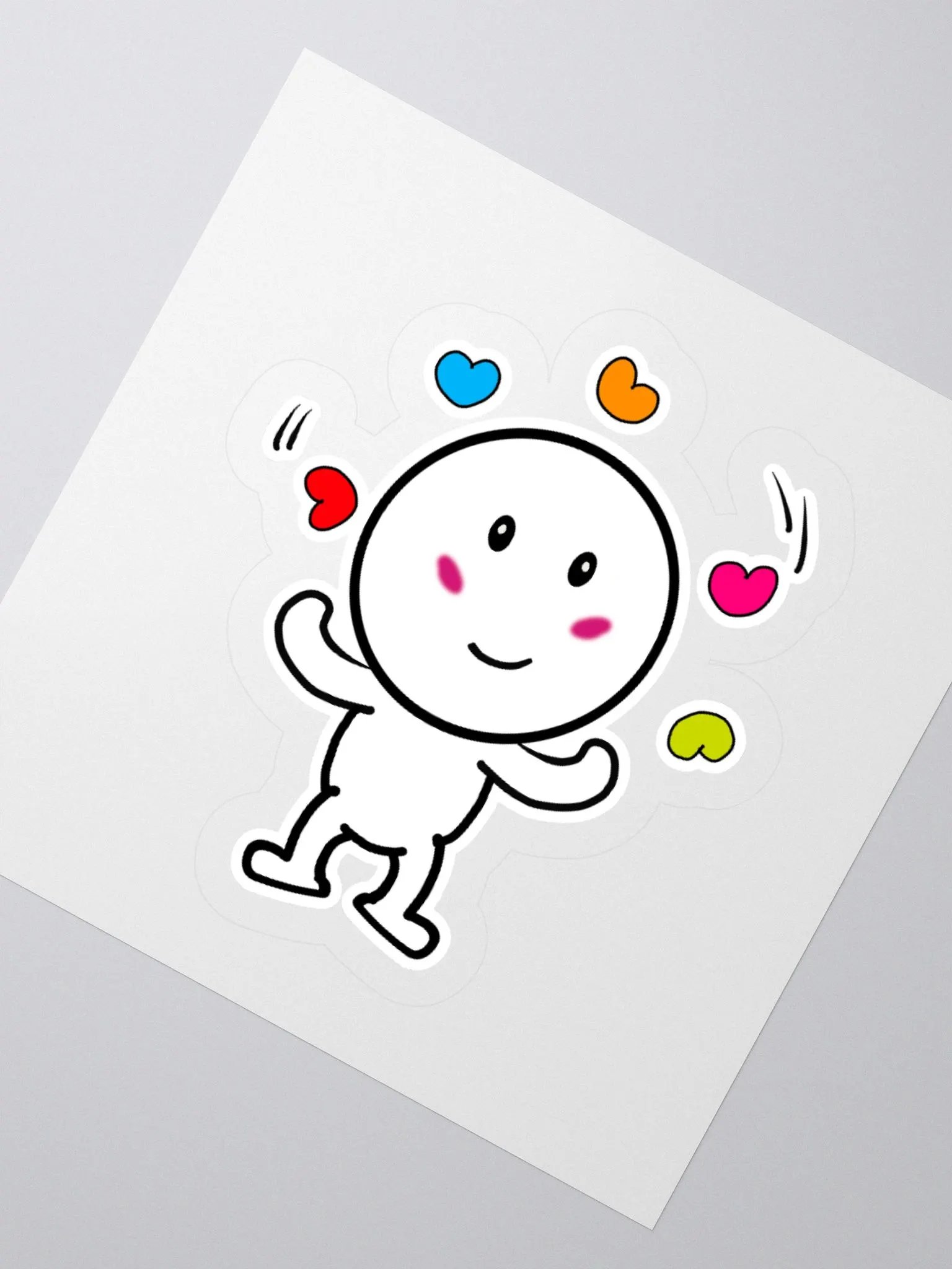 Love In Motion Kiss Cut Stickers product image (4)
