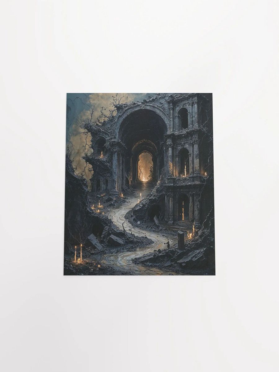 Dark Ruins Matte Poster product image (27)