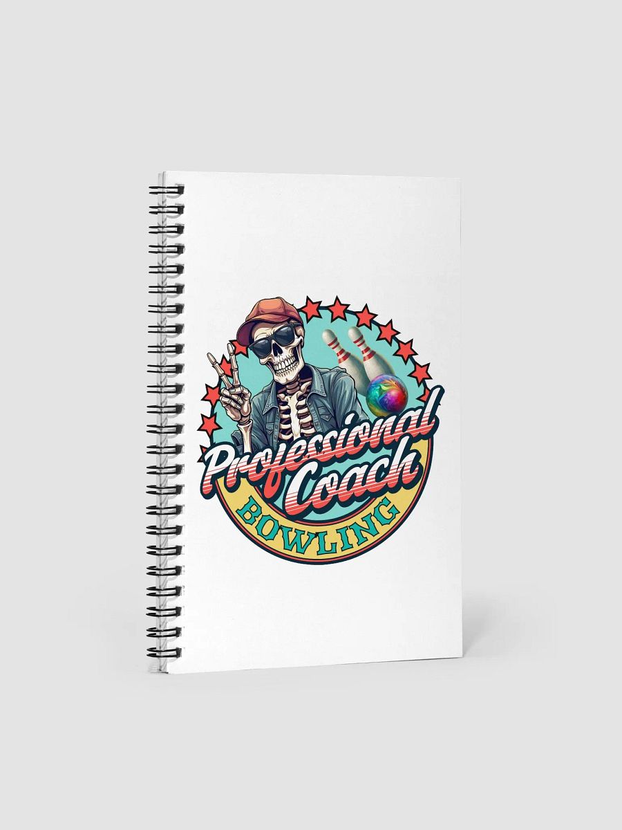 Professional Coach Bowling Skeleton Notebook product image (2)