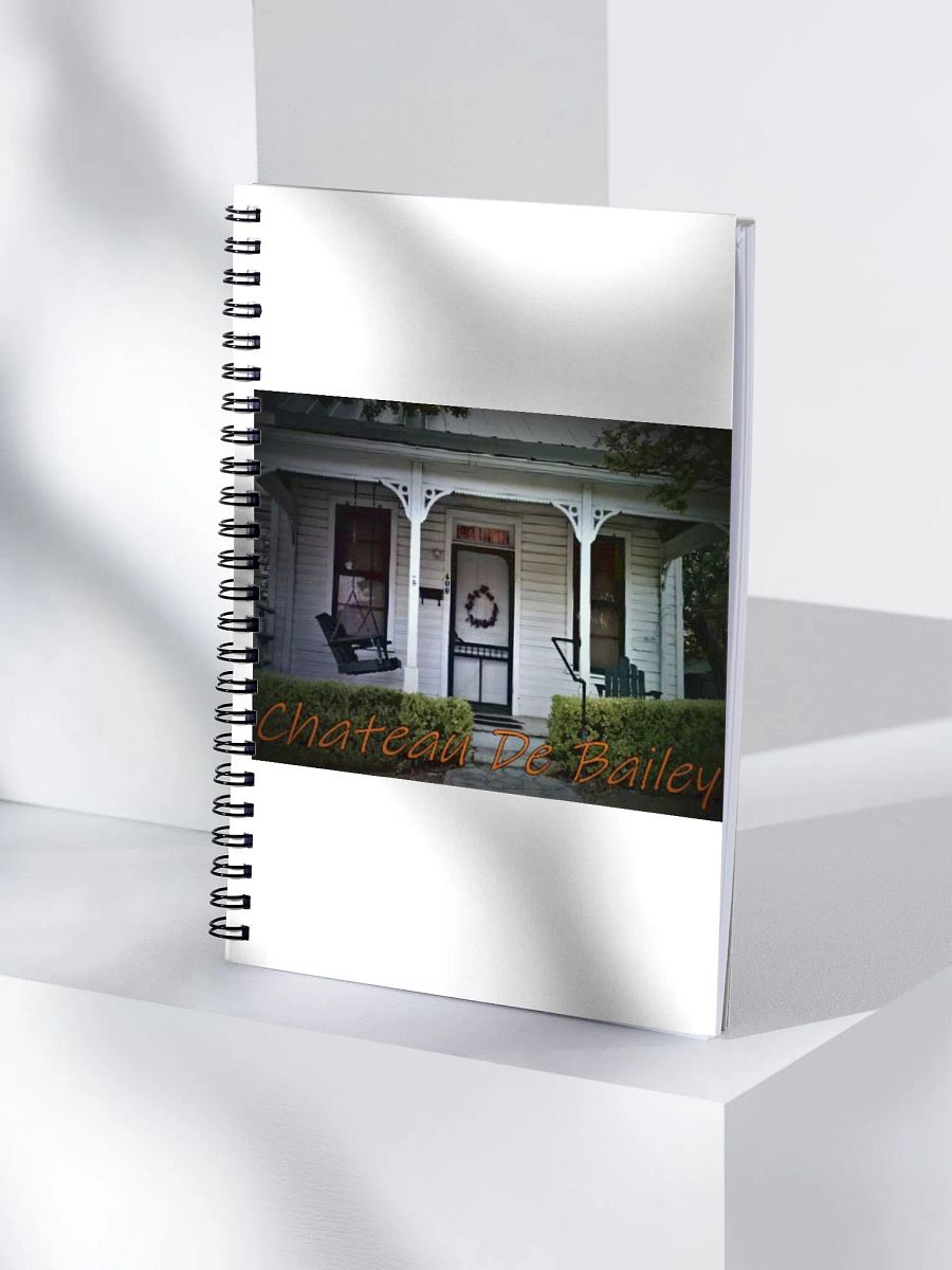 "Sunday House" Spiral Notebook product image (4)