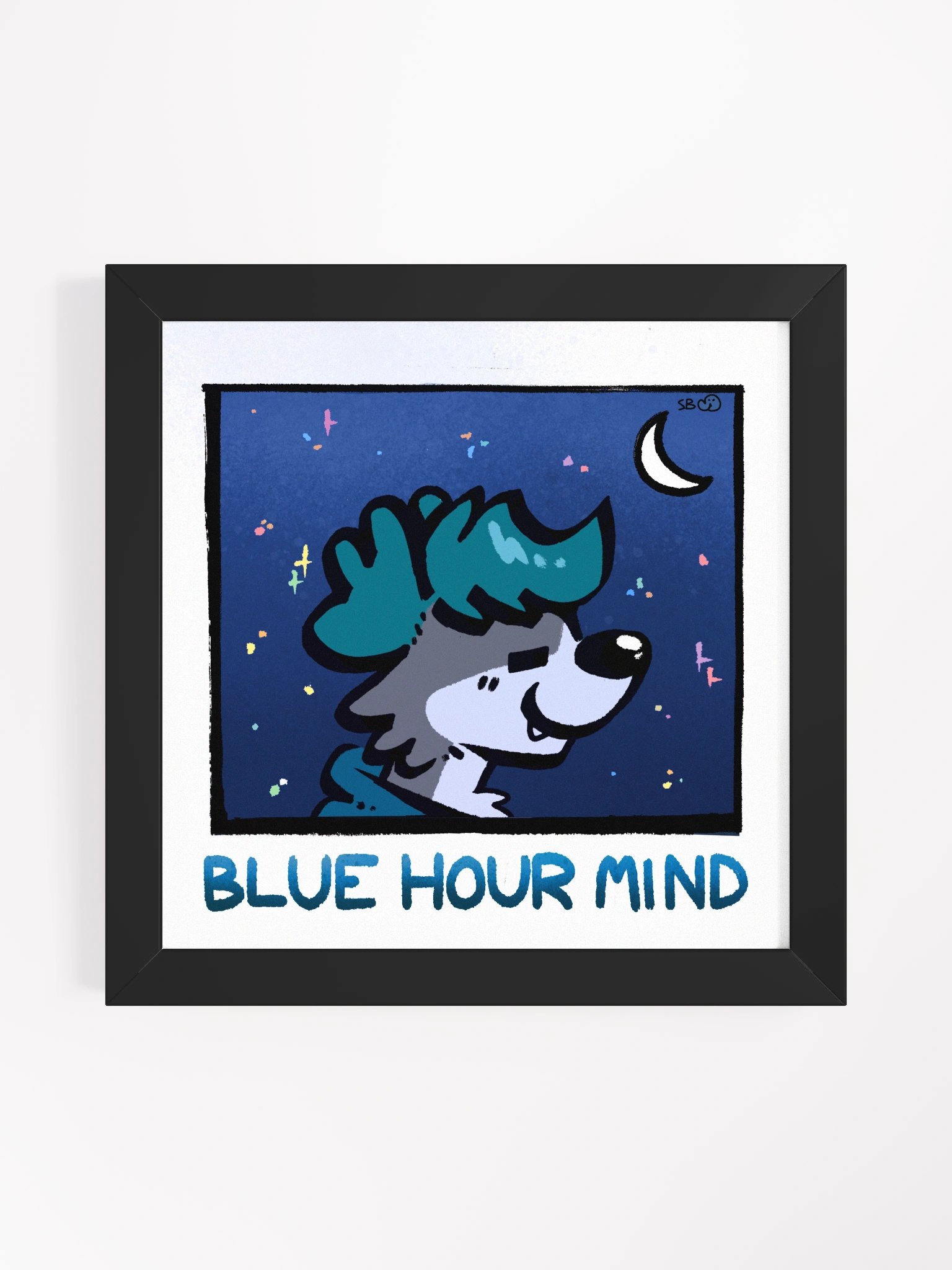 Blue Hour Mind - Framed product image (1)