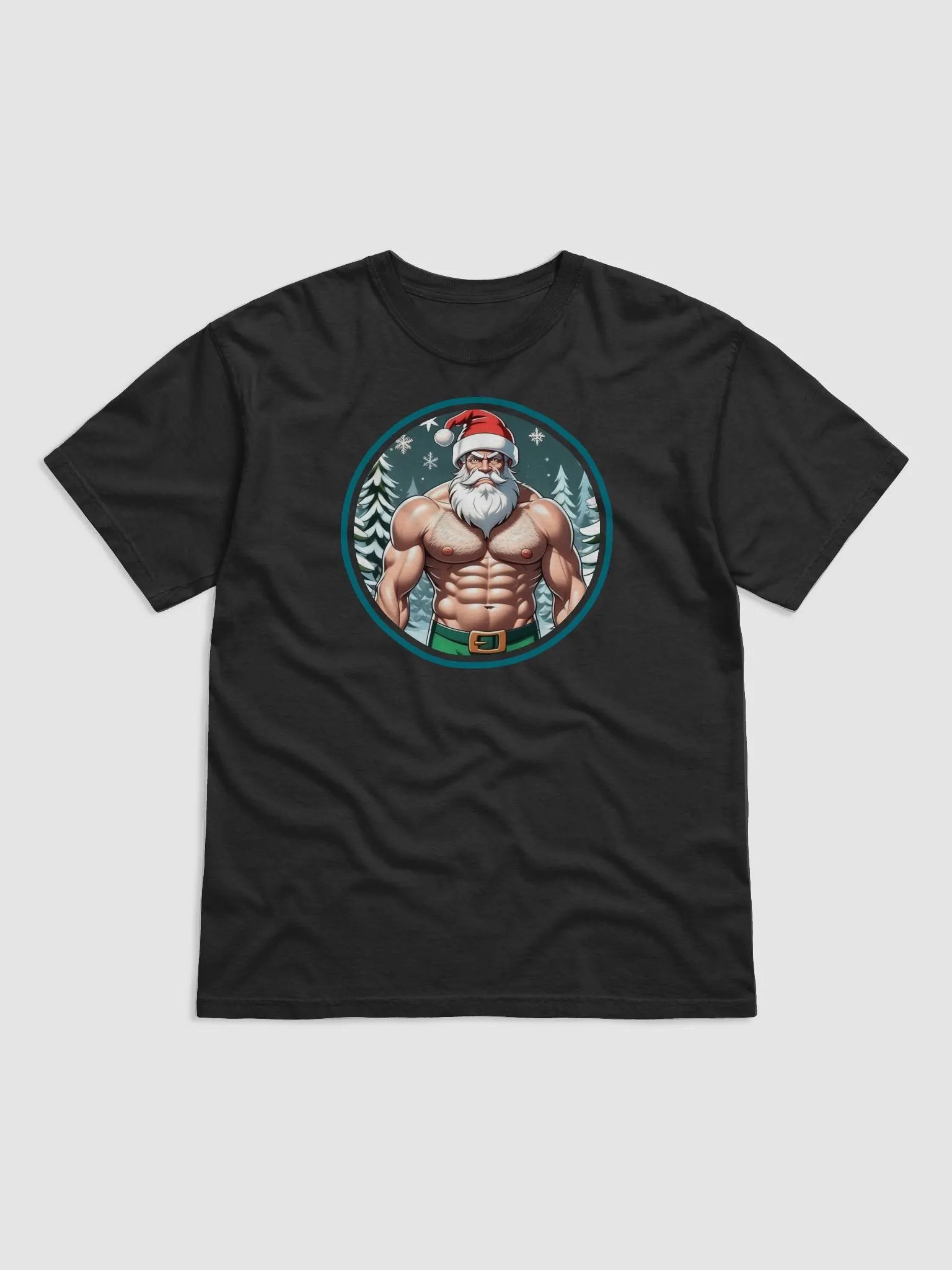 Santa Claus trained all year long at the gym product image (3)