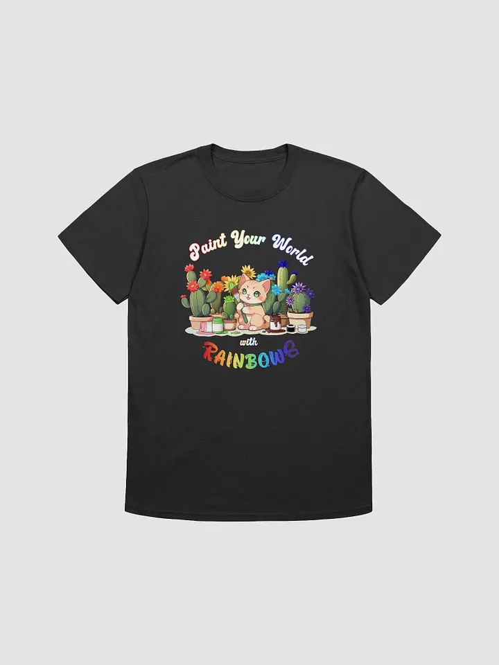 Rainbow Kitten Artist T-Shirt product image (2)