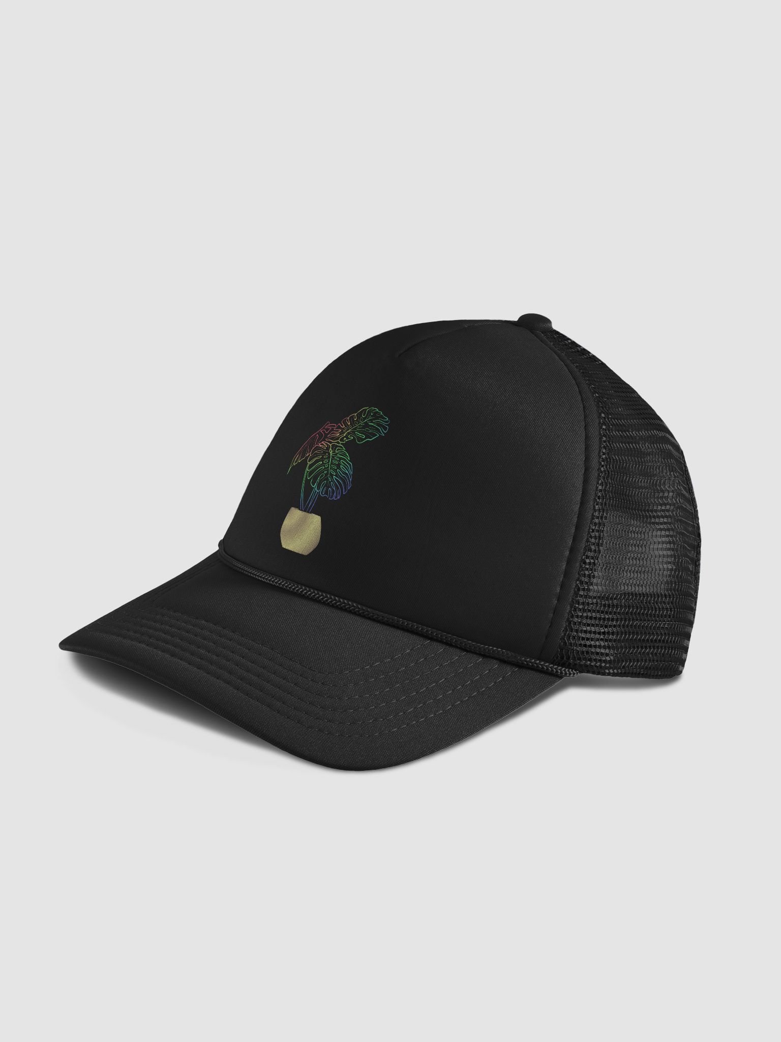 Rainbow Monstera Hat product image (4)