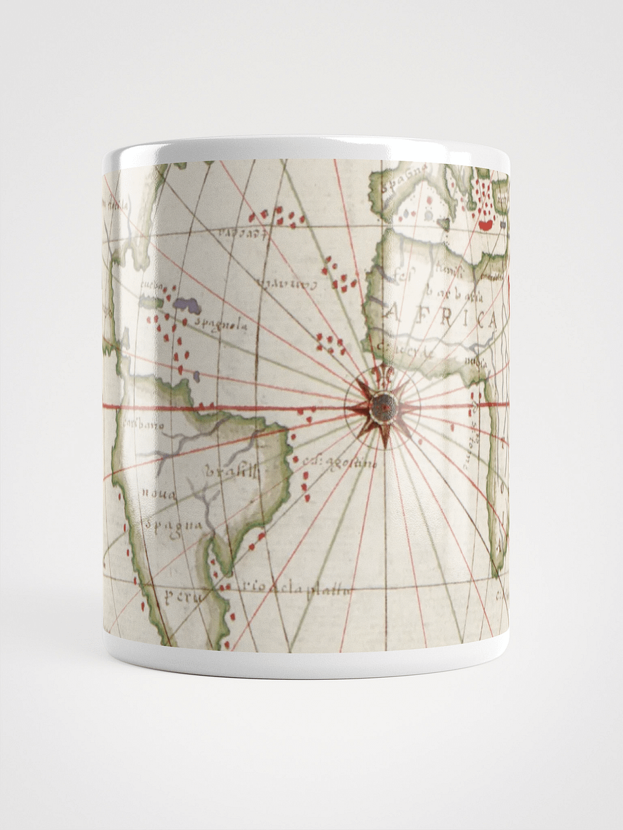 Antique Map Compass Rose Mug product image (5)