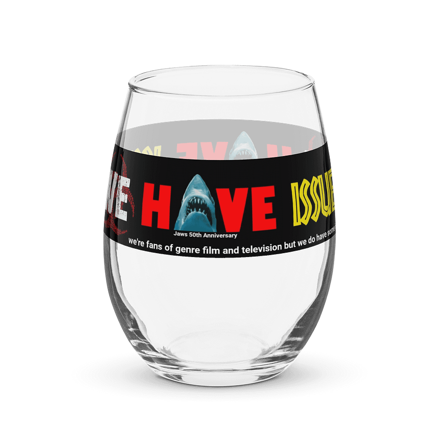 Shark Bite Stemless Wine Glass product image (3)