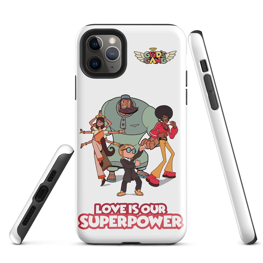 Love is Our Superpower | God’s Gang iPhone Case product image (5)