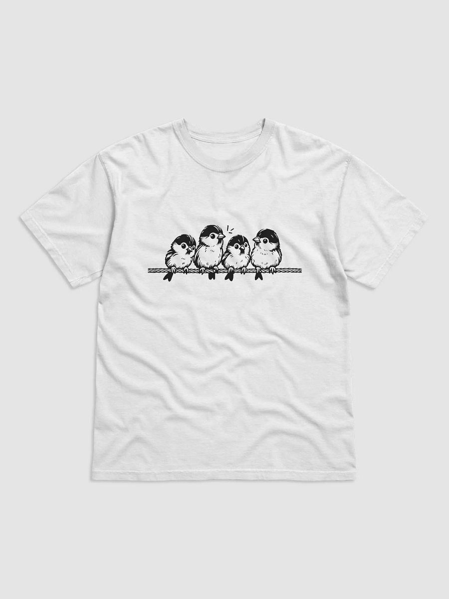 Birds on wire Comfort Tee Shirt product image (4)
