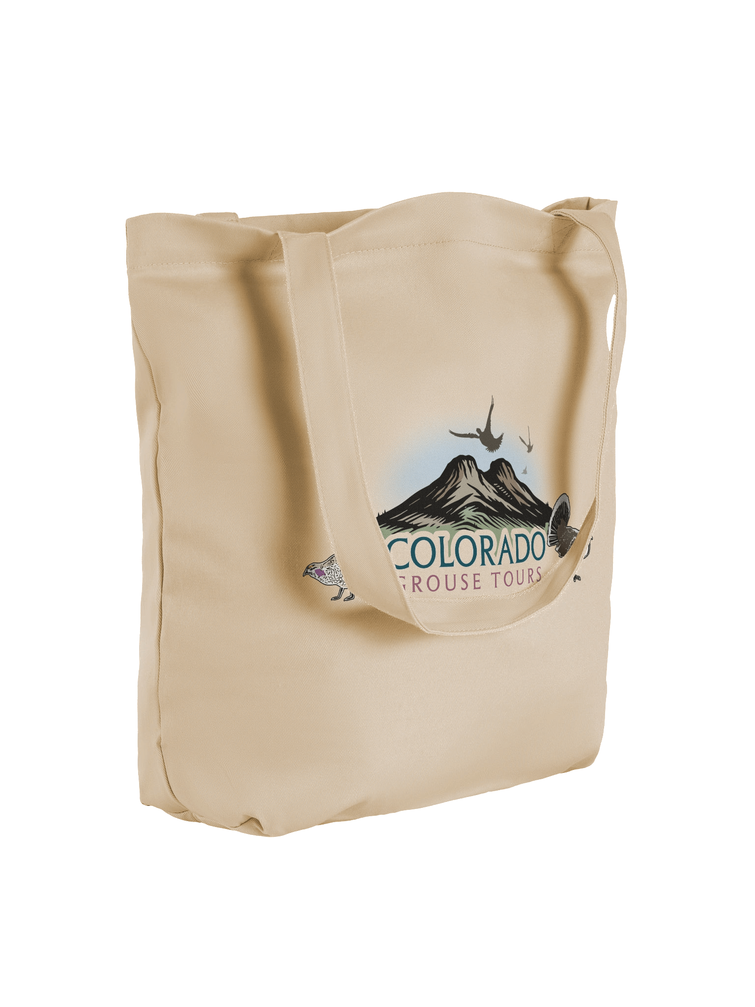 Colorado Grouse Tours Logo Tote product image (4)