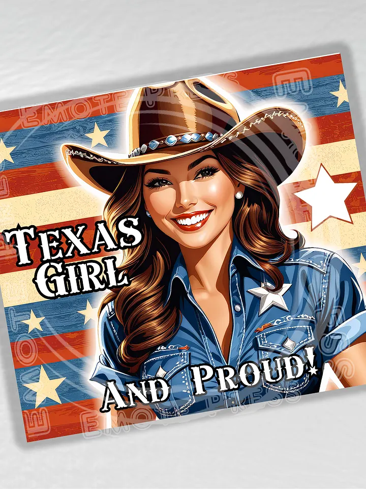 Texas Girl 20 oz Stainless Steel Tumbler - V1 product image (2)