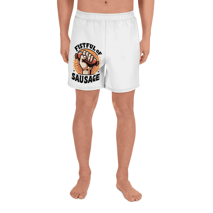 Fistfull of Sausage Athletic Shorts product image (2)