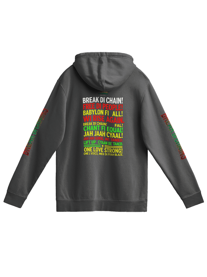 🔥 Break Di Chains x Independent Trading Co. – Pigment Dyed Hoodie product image (2)