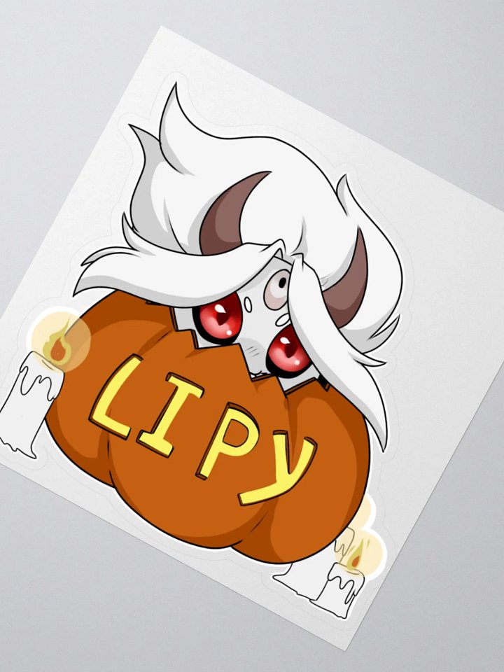Lipy Pumpkin Sticker product image (4)