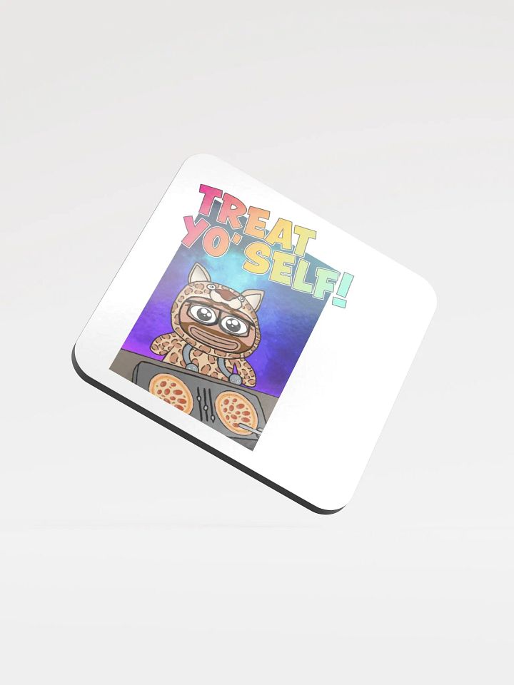 Treat yo' self coaster product image (1)