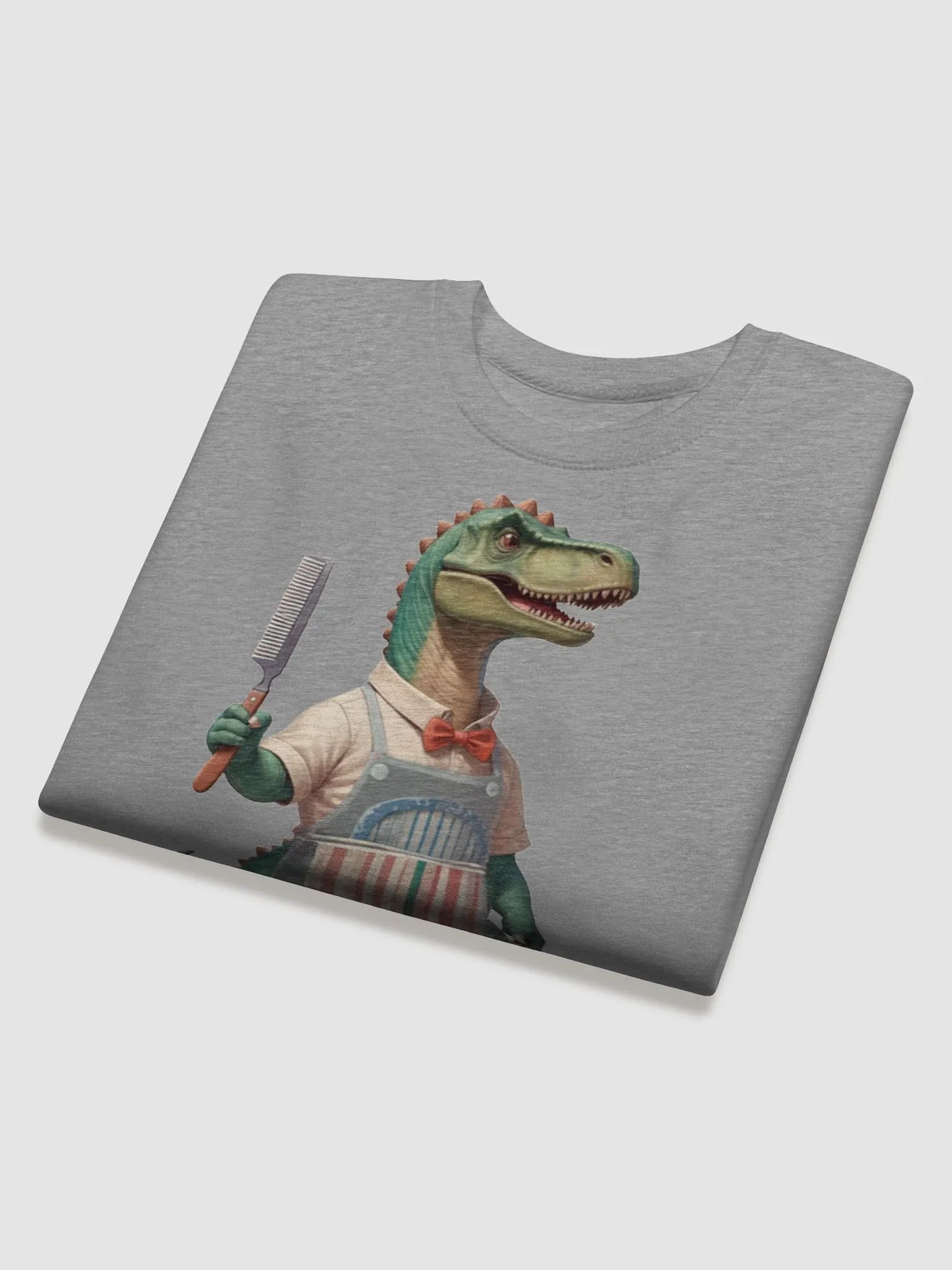 T-Rex Barber Shop Worker Sweatshirt product image (31)