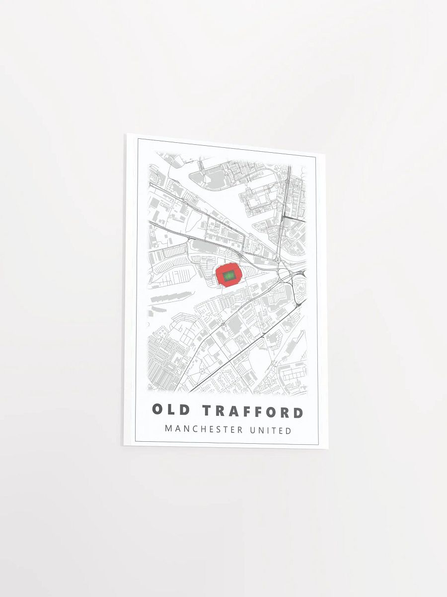 Old Trafford Map - Manchester United product image (4)