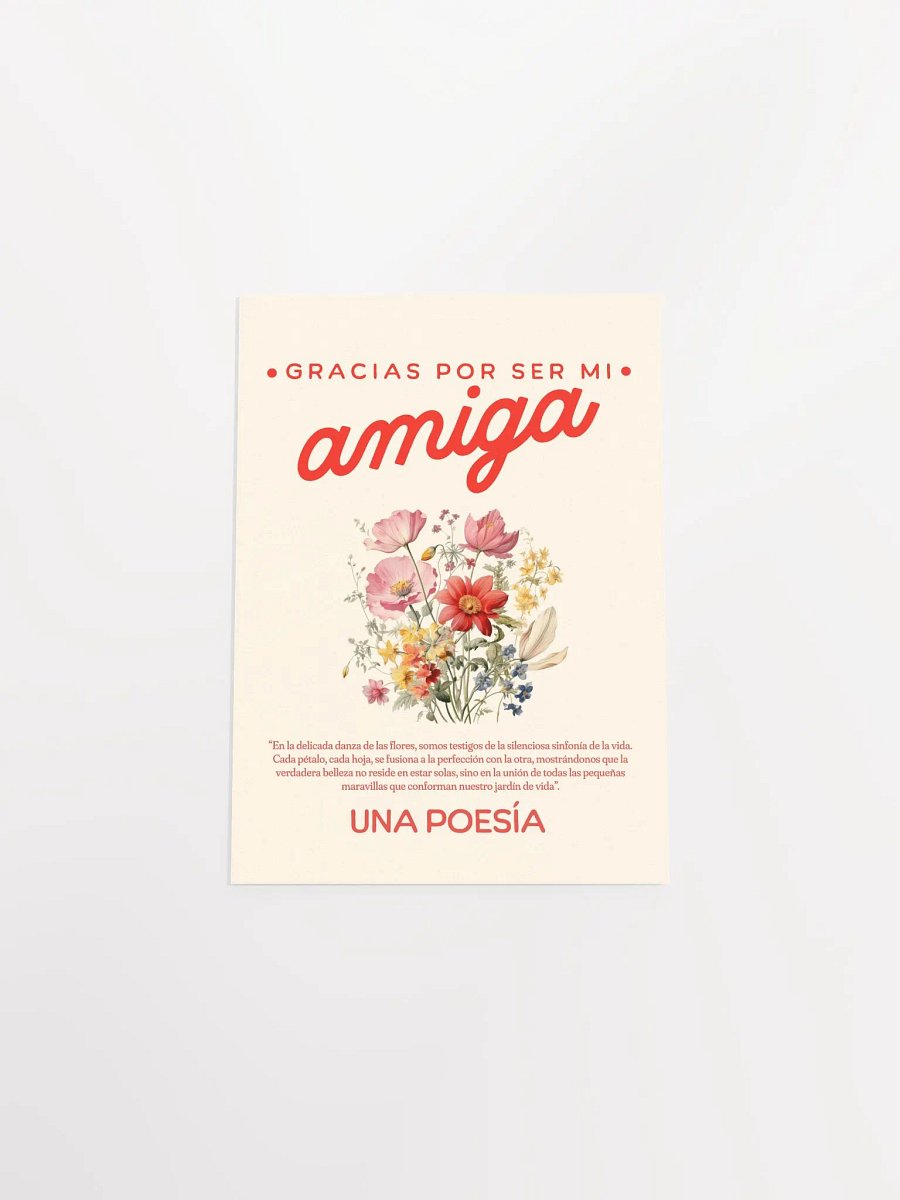 Gracias Por Ser Mi Amiga Poster product image (17)
