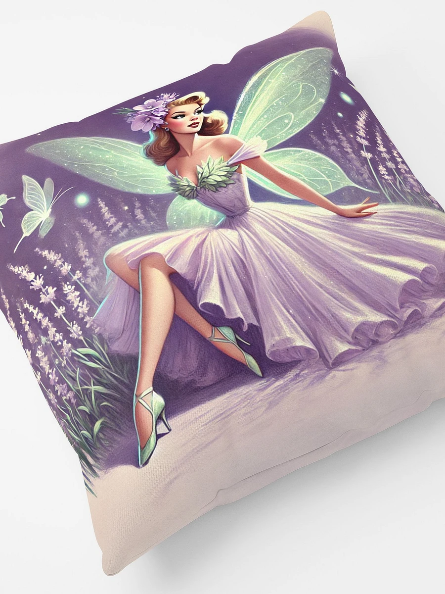 Lavender Fairy in a Meadow Pillow product image (5)