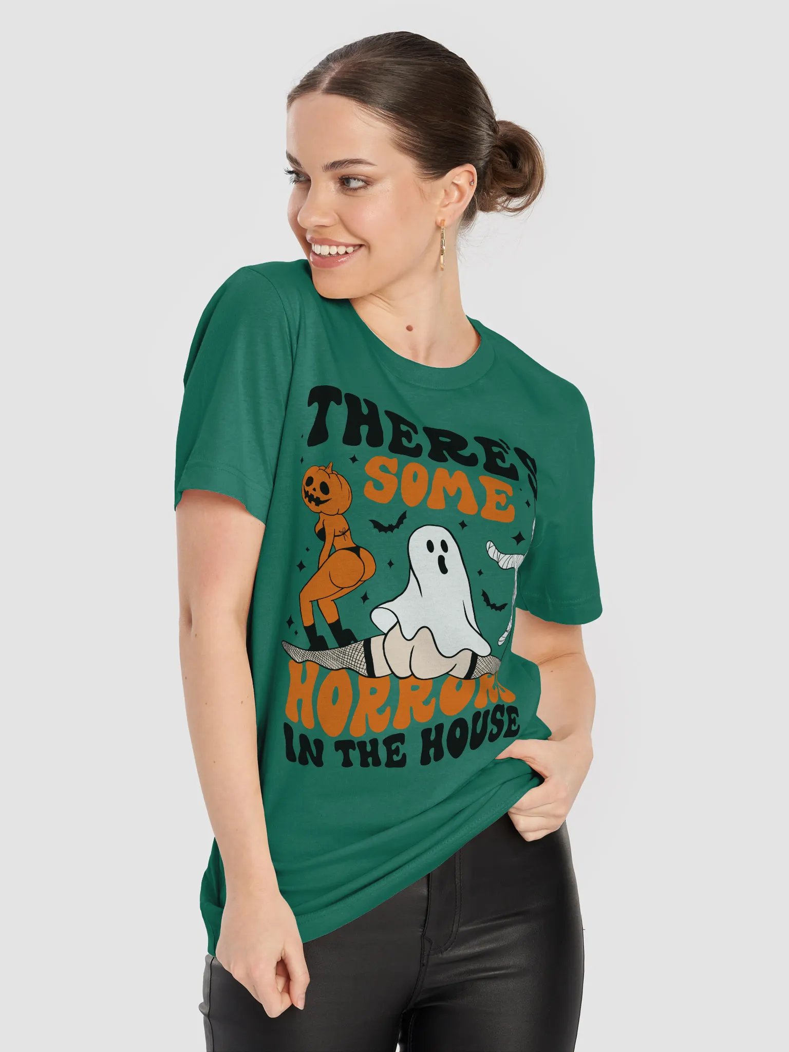 There's Some Horrors In The House Halloween T-Shirt product image (8)