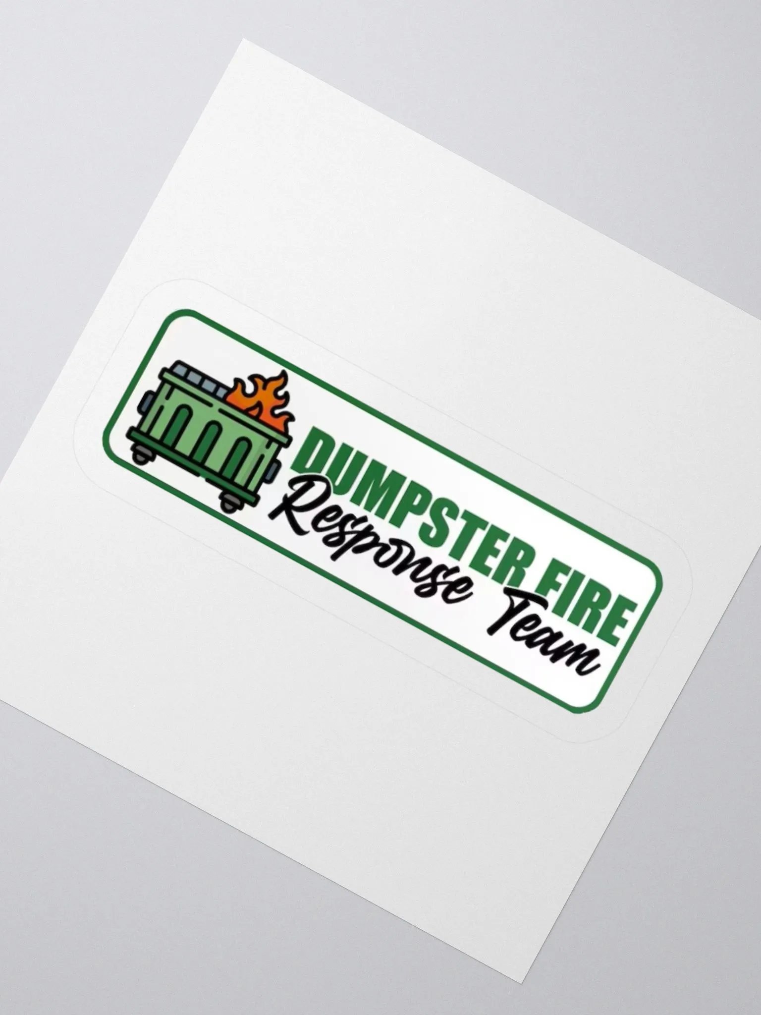 Dumpster Fire Sticker product image (2)