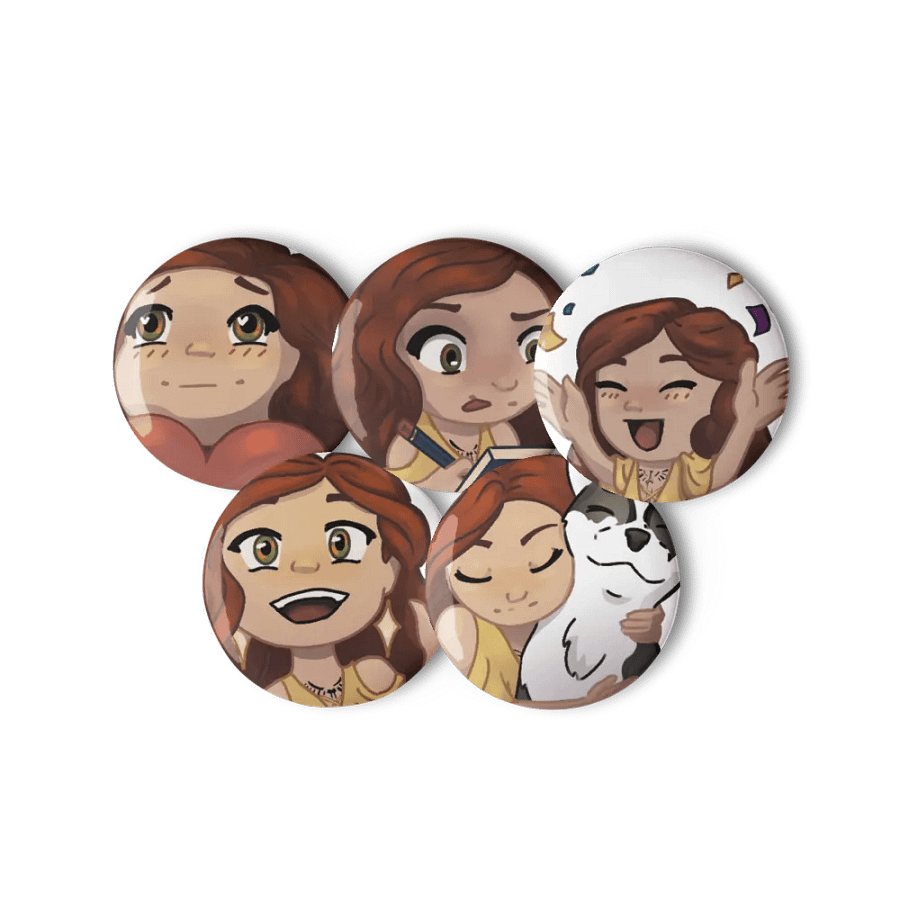 Goddess Pin Button Set product image (1)
