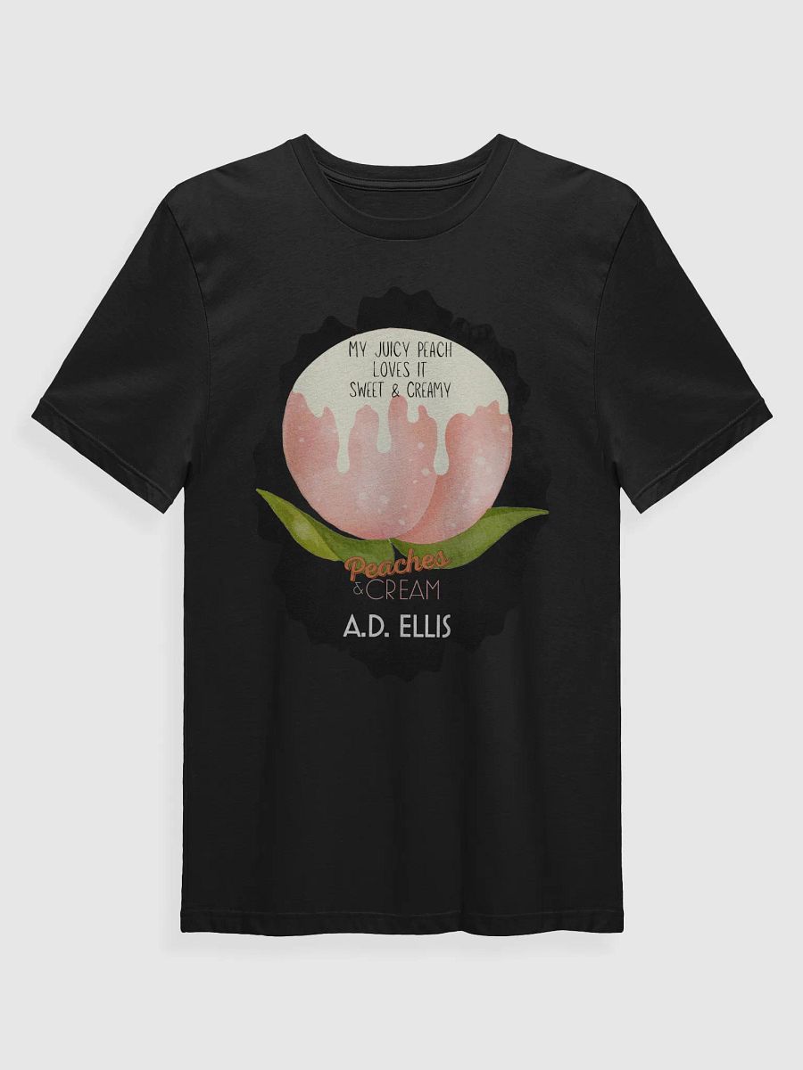 Sweet & Creamy Peach Slim-Cut Graphic Tee product image (2)