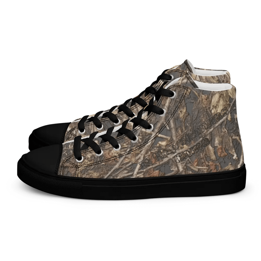 Women's High Top Canvas Shoes - Dead Split - It Happennnns Camo product image (1)