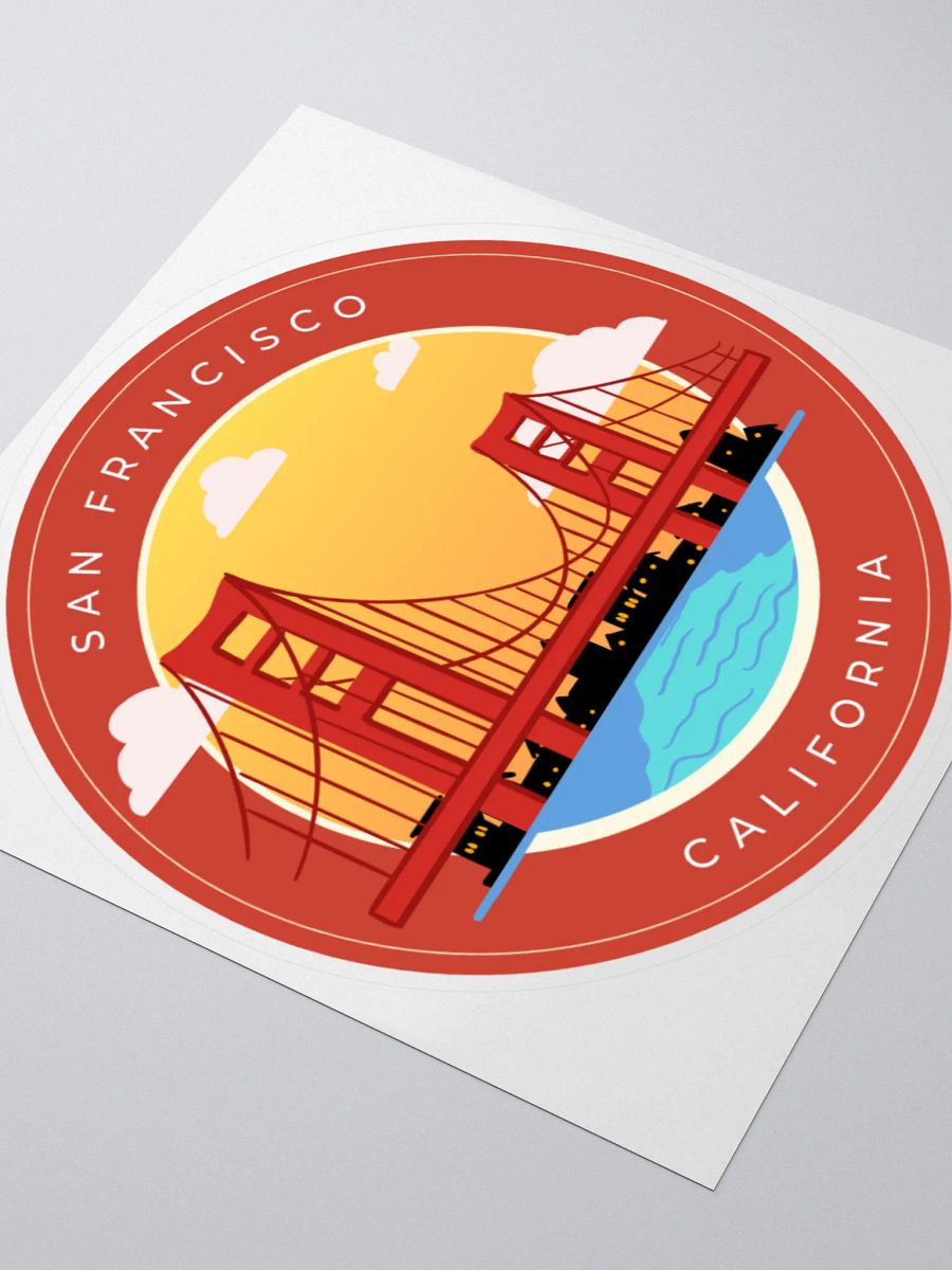 San Francisco Sticker product image (3)