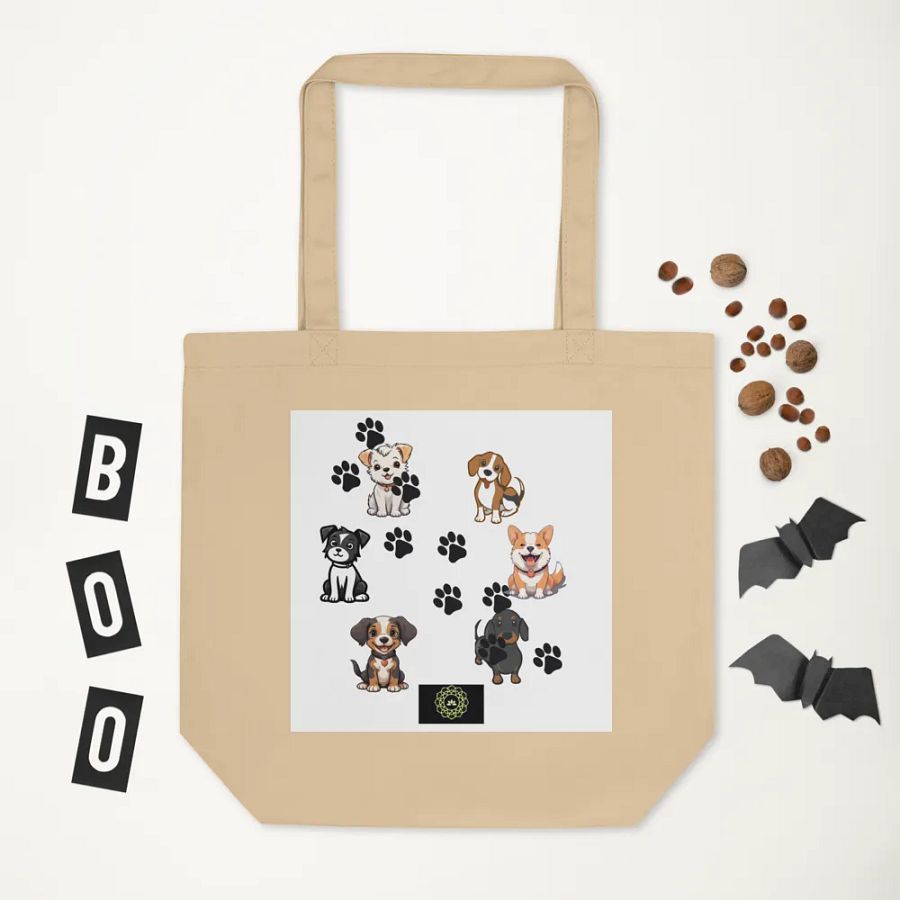 Colorful Canine Crew Tote Bag product image (5)
