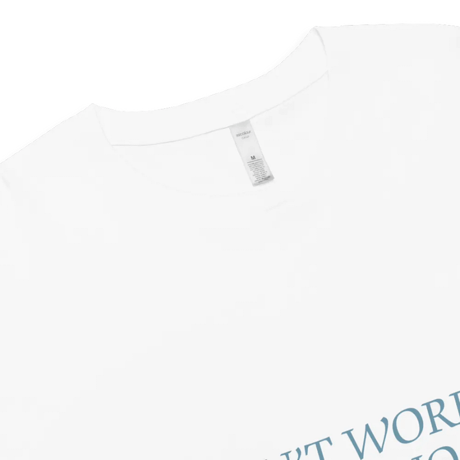 DW, IT'S DIAGNOSED (#709AAF) printed cotton crop top product image (28)