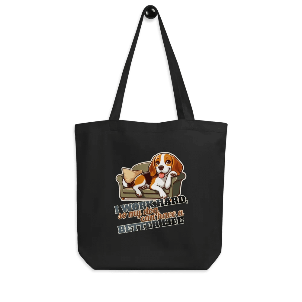 Work Hard - Beagle Beach - Tote Bag product image (15)