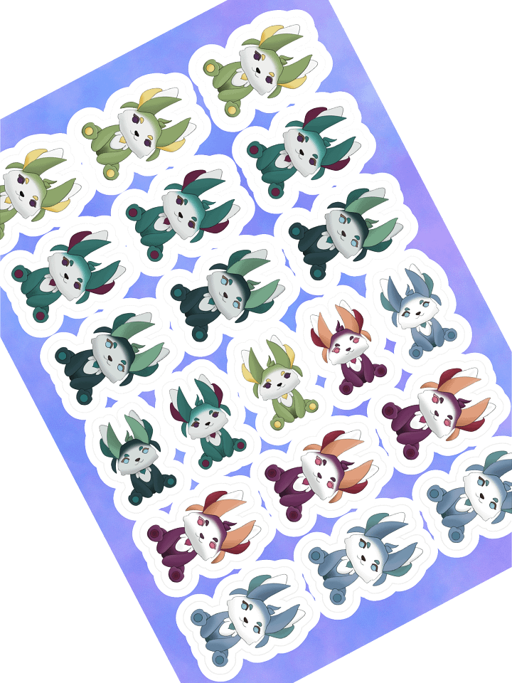 Flutterfox Sticker - Palia-Inspired product image (1)