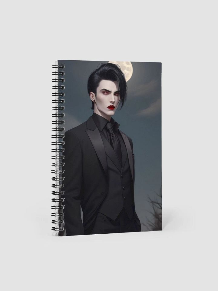 Male Vampire V.2 Spiral Notebook product image (1)