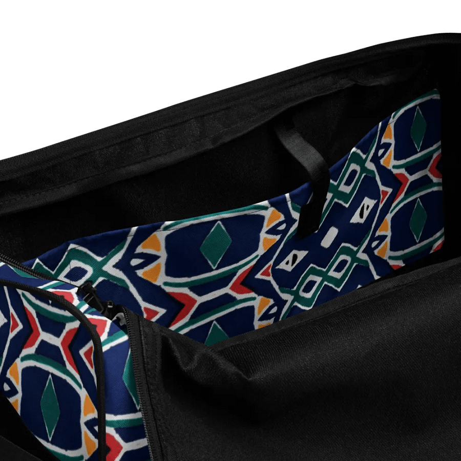 Geometric Symmetry All-Over Duffle Bag product image (7)
