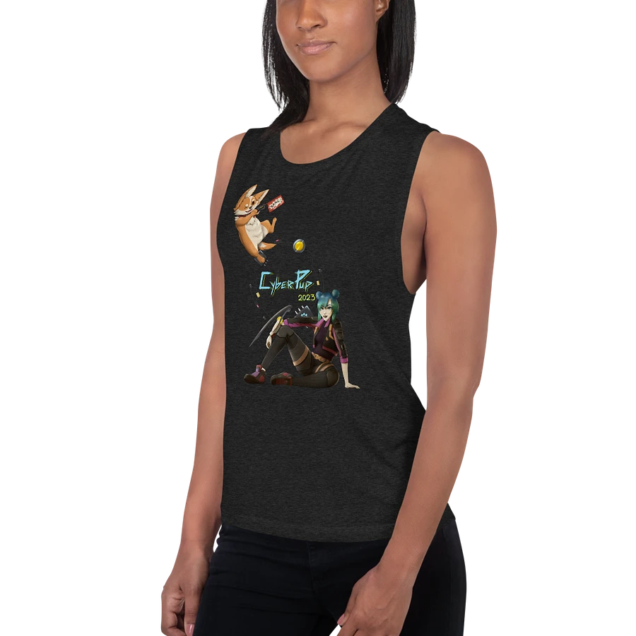 CYBERPUP//MANAGER | FEMME FIT TANK product image (1)