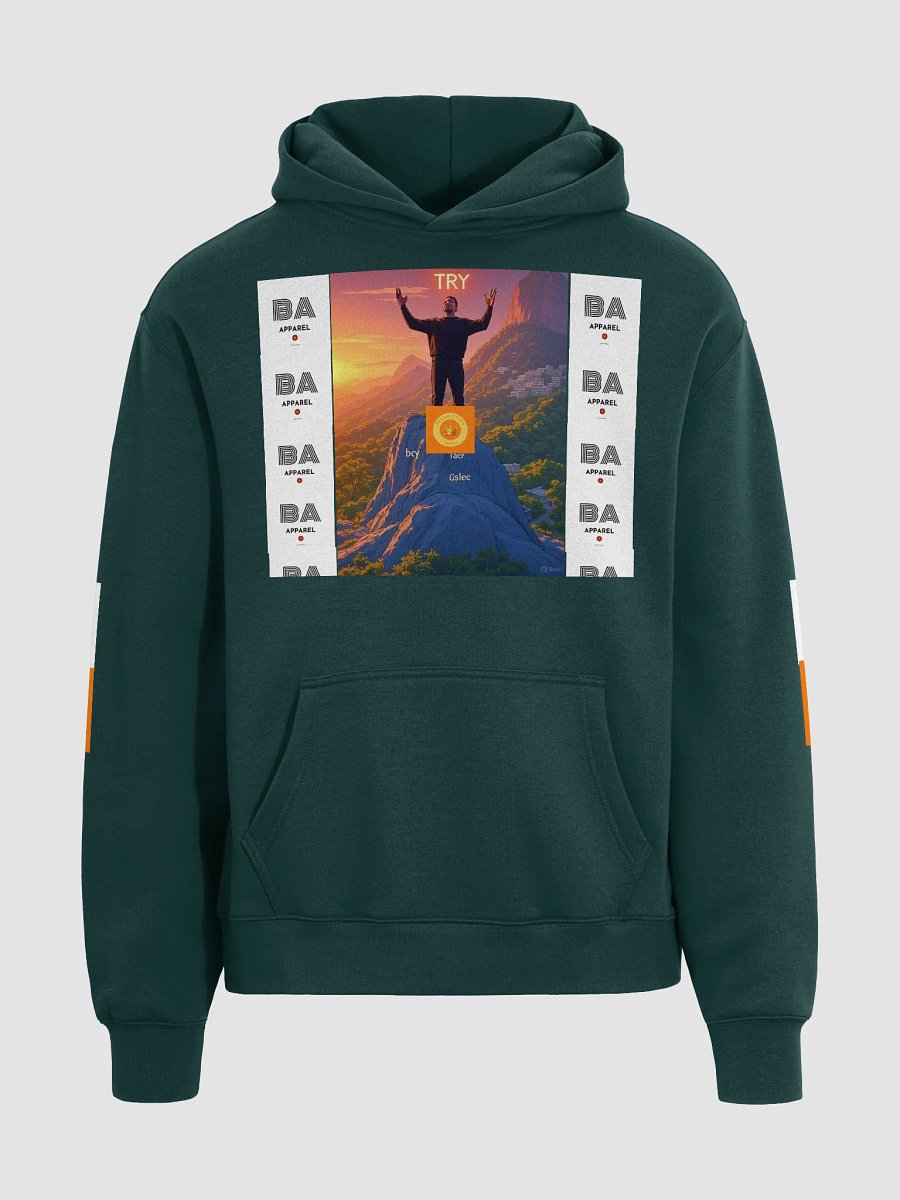 TRY Again Hoodie – Brave Never Breaks product image (10)