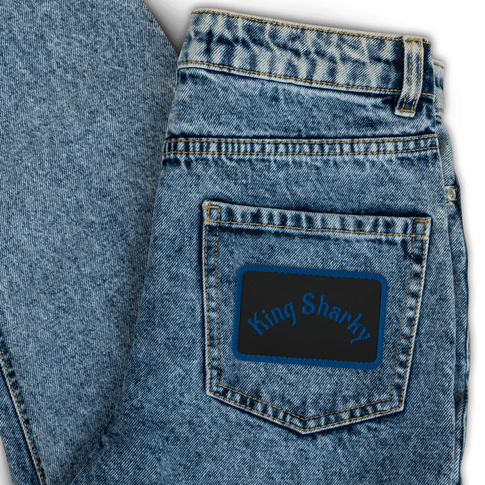 King Sharky Embroidered Patch product image (4)