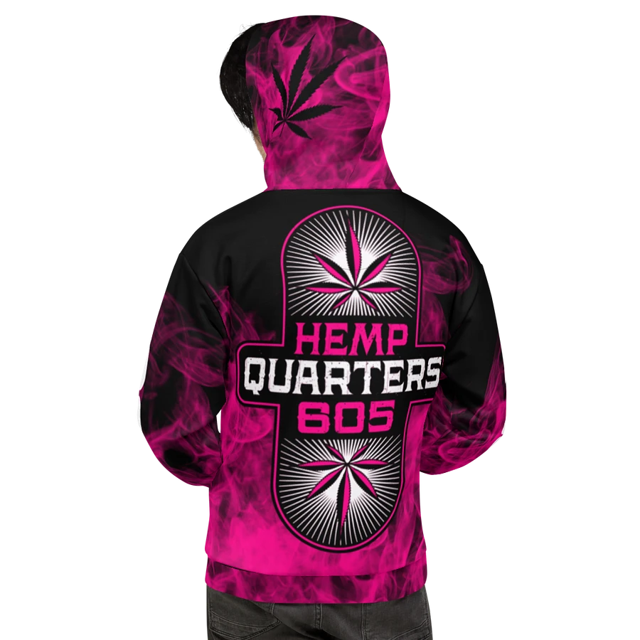 HempQuarters Pink Smoke Hoodie product image (5)