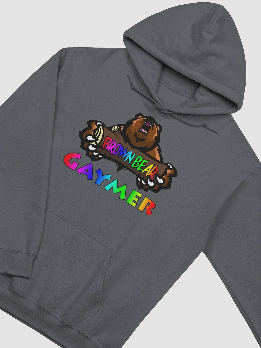 Brown Bear Gaymer (Rainbow Pride) - Hoodie product image (12)